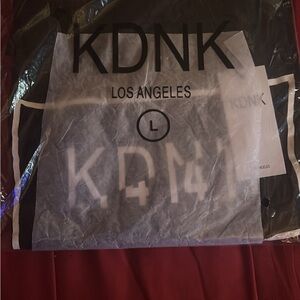 KDNK Black and White T-Shirt